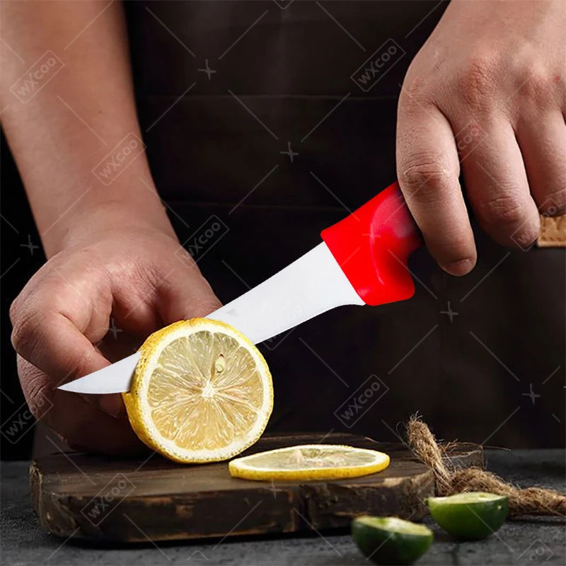 WXCOO Boning Knife Professional Steak Knife Japanese Chef Cooking Knives Meat Cleaver Slicing Fish Fillet Cutting Sushi Knife