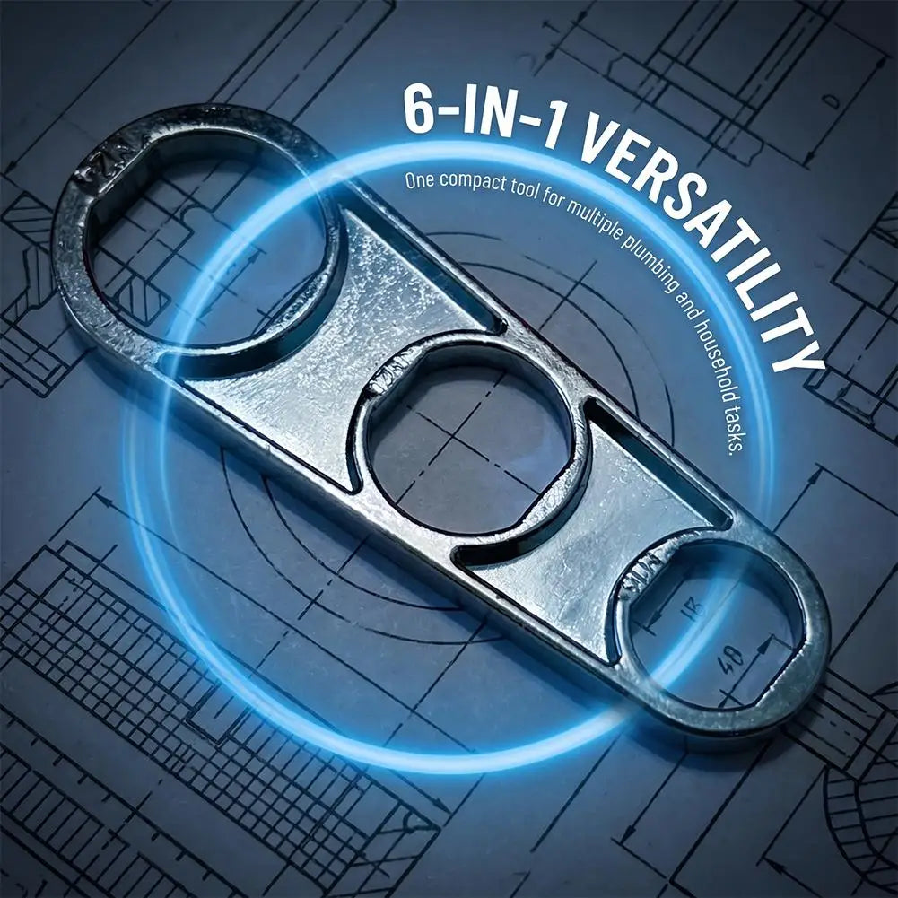 2 In 1 Faucet Aerator Wrench Water Flows Adjusting Faucet Bubbler Wrench Plumber Home Bathrooms Faucets Maintaining Tools