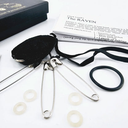 The Raven Coin Vanish Device Close Up Magic Trick Magia Magie Magicians Props Accessories Illusions Gimmicks Easy To Do Street