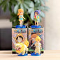 6 pcs anime action figure set PVC Luffy new action model collectible decoration doll kids toys for Christmas gifts
