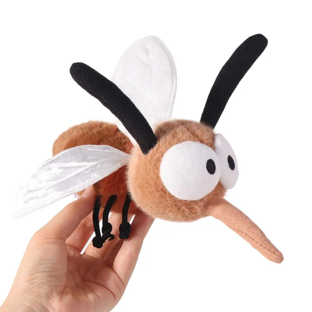 Stuffed Animal Mosquito Plushie Home Decoration Funny Insect Mosquito Insect Toy 25CM Cartoon Stuffed Mosquito For Children