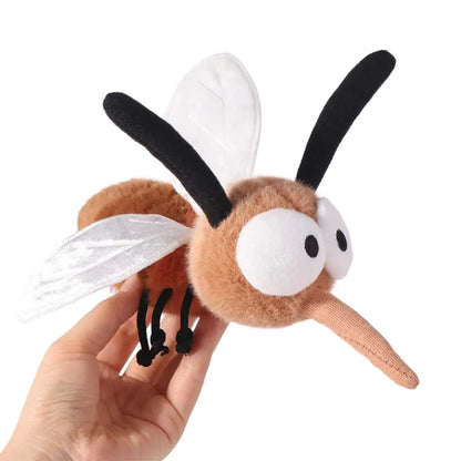 Stuffed Animal Mosquito Plushie Home Decoration Funny Insect Mosquito Insect Toy 25CM Cartoon Stuffed Mosquito For Children