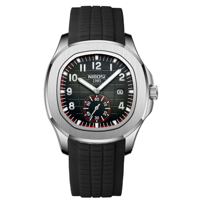 NIBOSI Sport Mens Watches Top Brand Luxury Auto Date Watch Men Waterproof Luminous AQUANAUT Quartz Watches for Men Reloj Hombre