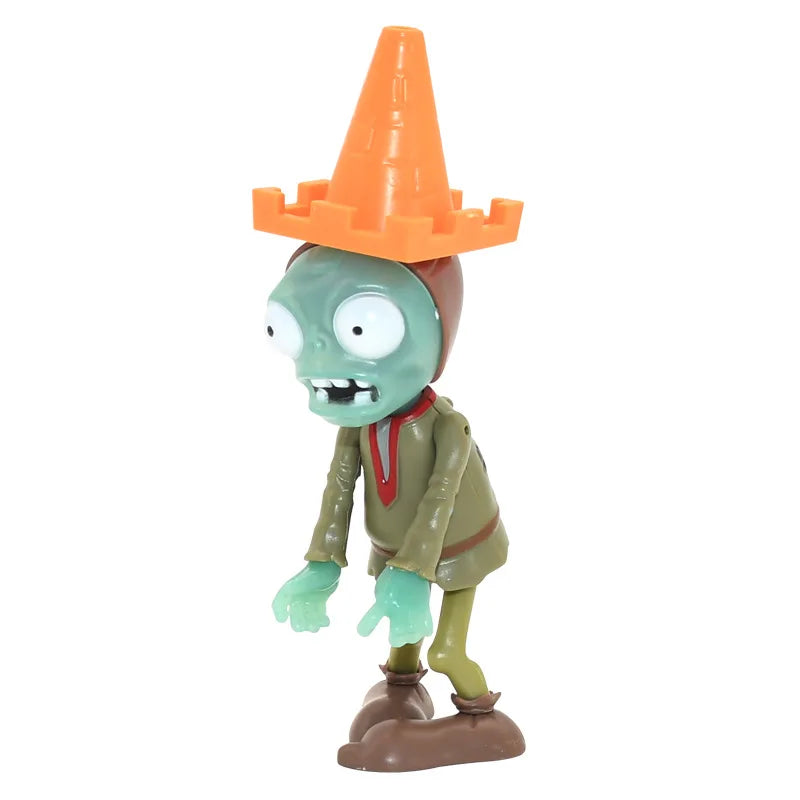 New Large Plants vs Zombies Figures Dr. Zomboss Peashooter Gargantuar Potato Mine Chomper Conehead For Kids Chrismas Toy Gifts