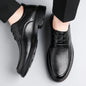 2026 Summer Hollow Out Breathable Deodorant Genuine Leather Business Dress Shoes British Style High-end Formal Shoes Hot Sale