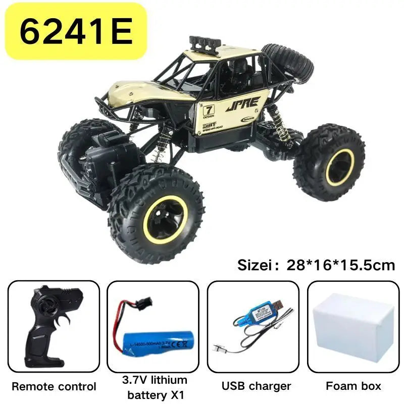 1:16 Monster Bigfoot Off-Road 4WD Remote Control Car 2.4G Remote Control Car Off-Road Vehicle Control Truck Boy Children's Toys