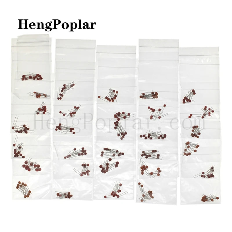 1818PCS Electronic Components Diy Kit Metal Film Resistor Assortment Kit led Diodes Electrolytic Capacitor Ceramic Set