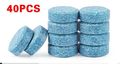 Solidny środek czyszczący do szyb samochodowych w tabletkach musujących, automatyczne wycieraczki, tabletki do czyszczenia szkła, skoncentrowany detergent