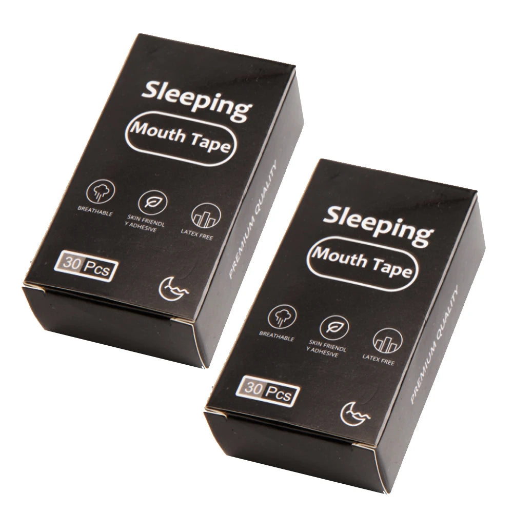 30Pcs Mouth Tape Sleeping Keep Mouth Close Prevent Snoring Sleep Strip for Home Anti Snoring Improved Sleeping Snoring Relief