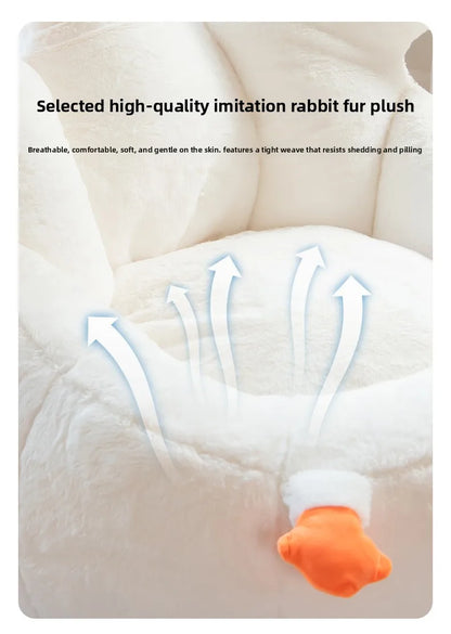 creative cute bean bag sofa goose-shaped design soft portable sofa single lightweight couch wohnzimmer living room furniture
