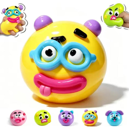 //NEW Smushers Squishy Soft Moldable Cute Slow Rise Squeeze Toy Adult Fun gifts toy Curiosities Dog Face Swap Squishy Toy,