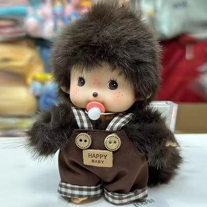 15cm Kid's DIY Monkey Cute Kawaii Plush Doll Soft Super School Bag Pendant Keychain Stuffed Animal Movie Doll Birthday Gift