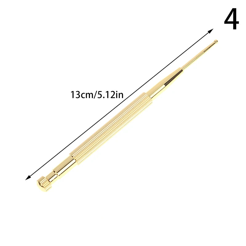 1Pcs Acupuncture Point Probe Stainless Steel Auricular Point Pen Beauty Ear Reflex Zone Massage Needle Detection Health Care