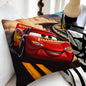 Cartoon Car Lightning McQueen Pillow Case Fashion Square Pillowcase Bedroom Sofa Room Ins Decoration Leisure