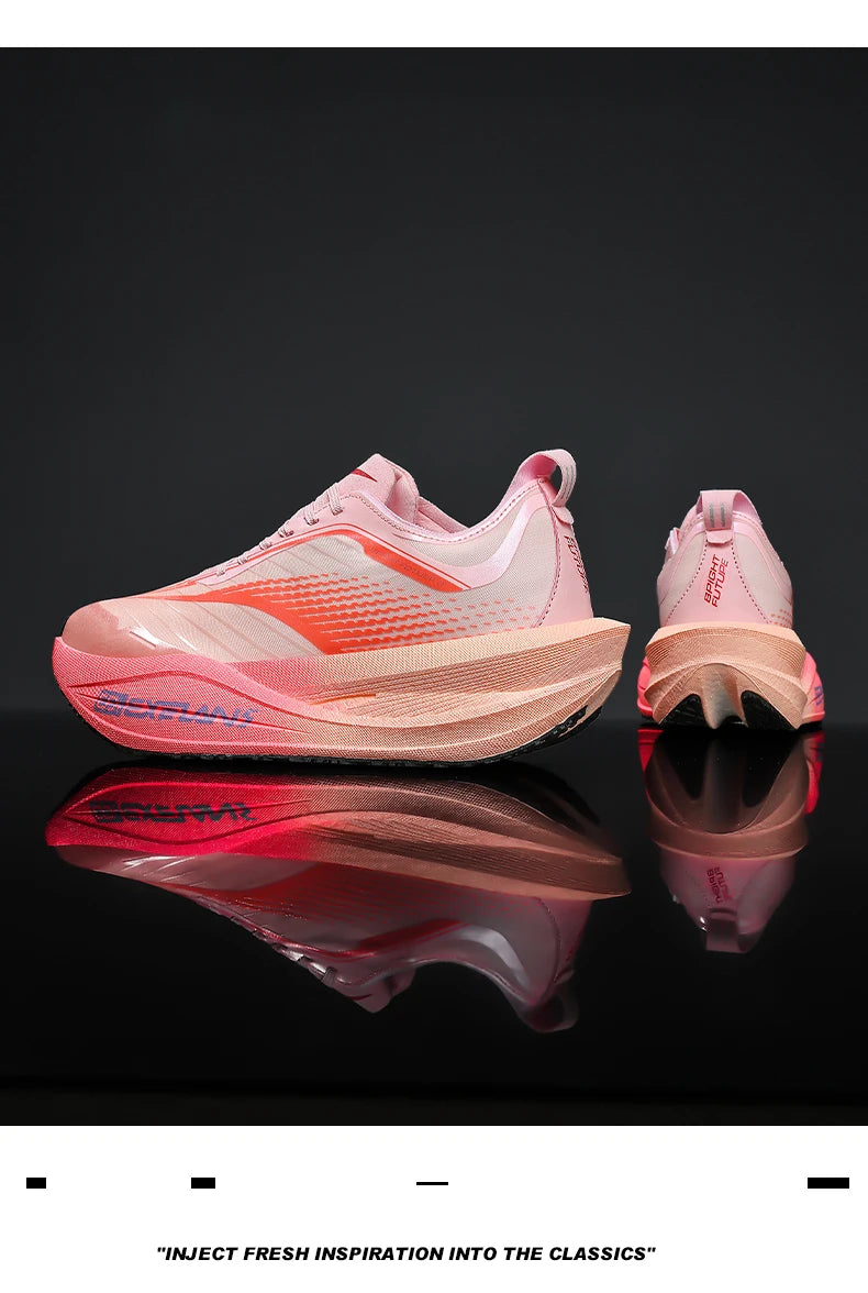 Men Running Shoes Carbon Board Marathon Speciality Sports Breathable Lightweight Women's Comfortable Athletic Sneakers