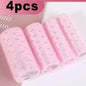 Self-adhesive Curling Tube Natural Stuckless Salon Hairdressing Curlers for Girl Beauty Styling Tool Pink Black Hair Roller Bang