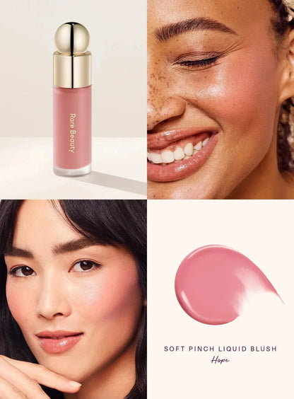 Rare Beauty Lipstick Liquid Blush Highlight Liquid Highlighter Lip Gloss Lasting Waterproof Moisturizing Plumping Makeup Product