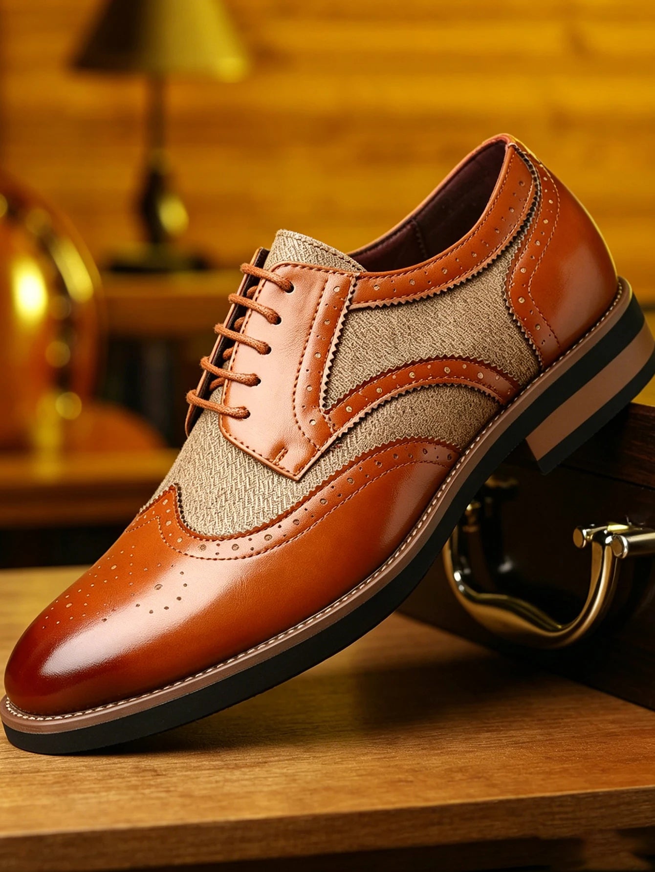 Gentleman Formal Dress Shoes, Comfortable Stylish Business Shoes for Men Daily & Social Wear