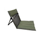 Outdoor Foldable Camping Chair Oxford Cloth Camping Floor Chair Garden Park Single Lazy Chair Backrest Cushion Picnic Back Chair