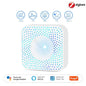 Tuya ZigBee/WiFi Air Quality Detector PM2.5 Formaldehyde VOC CO2 Temperature Humidity 6in1 Smart Air Box Sensor Via Alexa Google