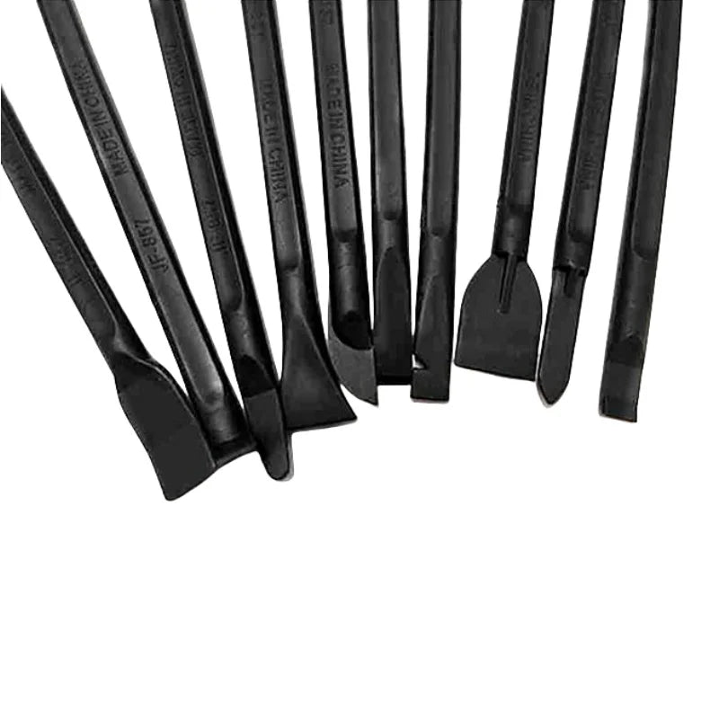 10PCS Phone Repair Tools Kit Disassembly Spudger Plastic Disassemble Crowbar Pry Opening Hand Tools Set for Mobile Phone Repair