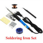 Adjustable Temperature Electric Soldering Iron 60W 220V or 110V Electric Soldering Iron Welding Solder Repair Tool