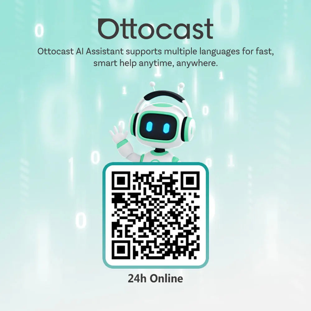 OTTOCAST Wireless CarPlay Android Auto Adapter Play2Video Pro Video Box New WiFi Car Accessories for Youtube for Netflix