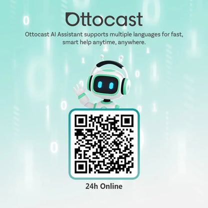 OTTOCAST Wireless CarPlay Android Auto Adapter Play2Video Pro Video Box New WiFi Car Accessories for Youtube for Netflix