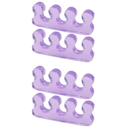 Silicone Manicure Pedicure Nails Finger Separator Flexible Finger Toe Spacer Separation Straighteners Tool Personal Health Care