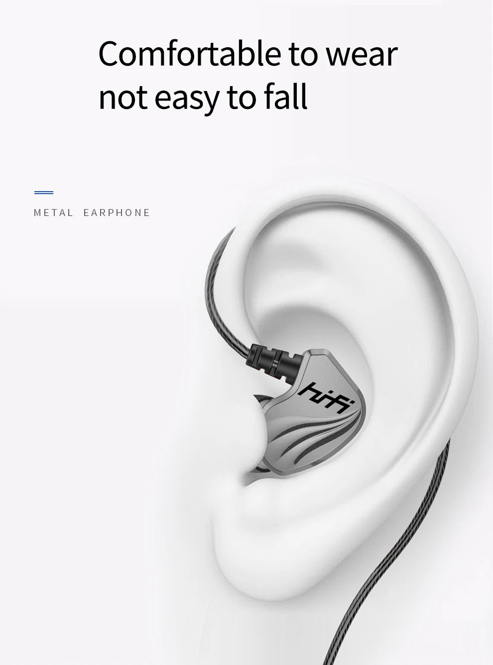 OLAF DAC Type C Earphones Wired Headset USB C Gamer Headphones Cable Handsfree Type-C Earbuds For iPhone16 15 Samsung S23 Xiaomi