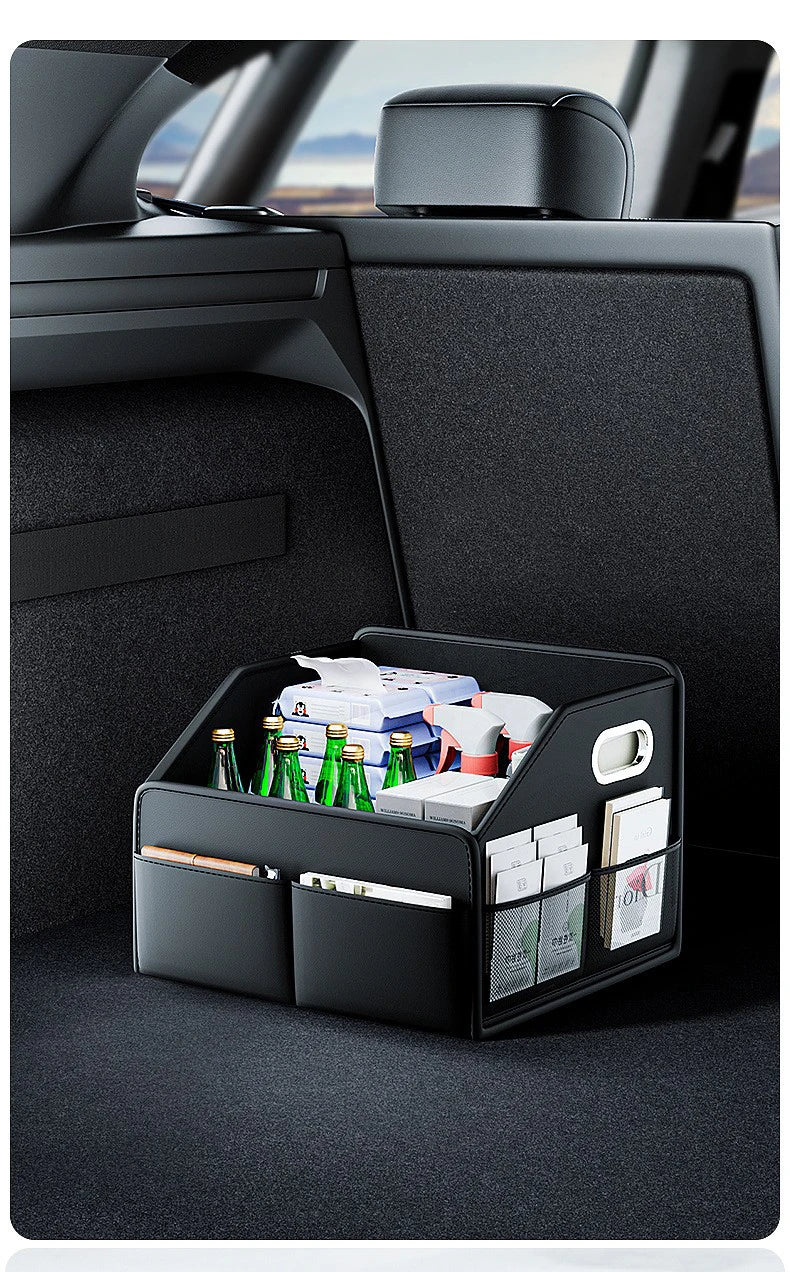 JFBONIN Car Trunk Storage Box Car Mounted Artifact Car Organizer Trunk Folding Box Inside The Car