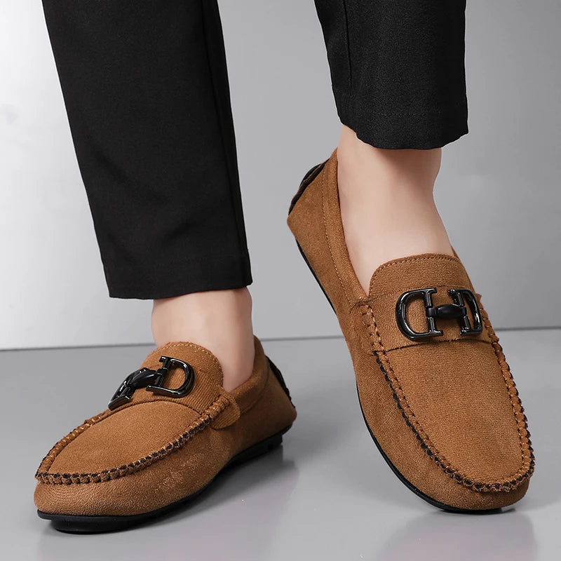 2026 New Style Large Size 47 Soft-soled Comfortable Casual Multi-purpose Lazy One-Piece Slip-on Round-toe Shoes