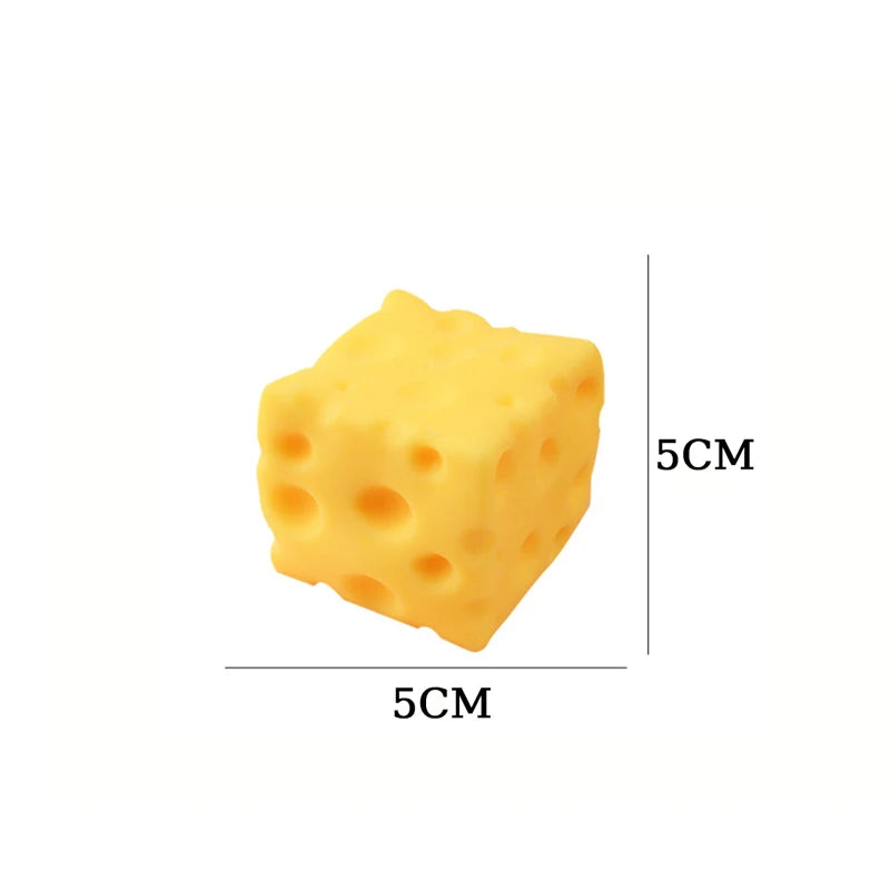 New Butter Stick Fidget Toys Squishy Elastic Cheese Stick Funny Decompression Stress Anxiety Relief Game Squeeze Prank Toy
