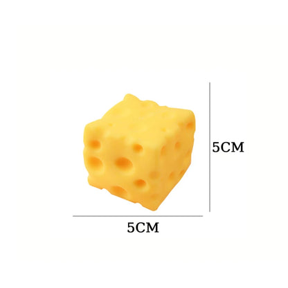 New Butter Stick Fidget Toys Squishy Elastic Cheese Stick Funny Decompression Stress Anxiety Relief Game Squeeze Prank Toy