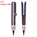 2 IN 1 Professional Hair Straightener & Hair Dryer Heat-Up Hair Flat Iron, Negative Ion Iron Long-Lasting Styling Tool 1.8M&2.7M