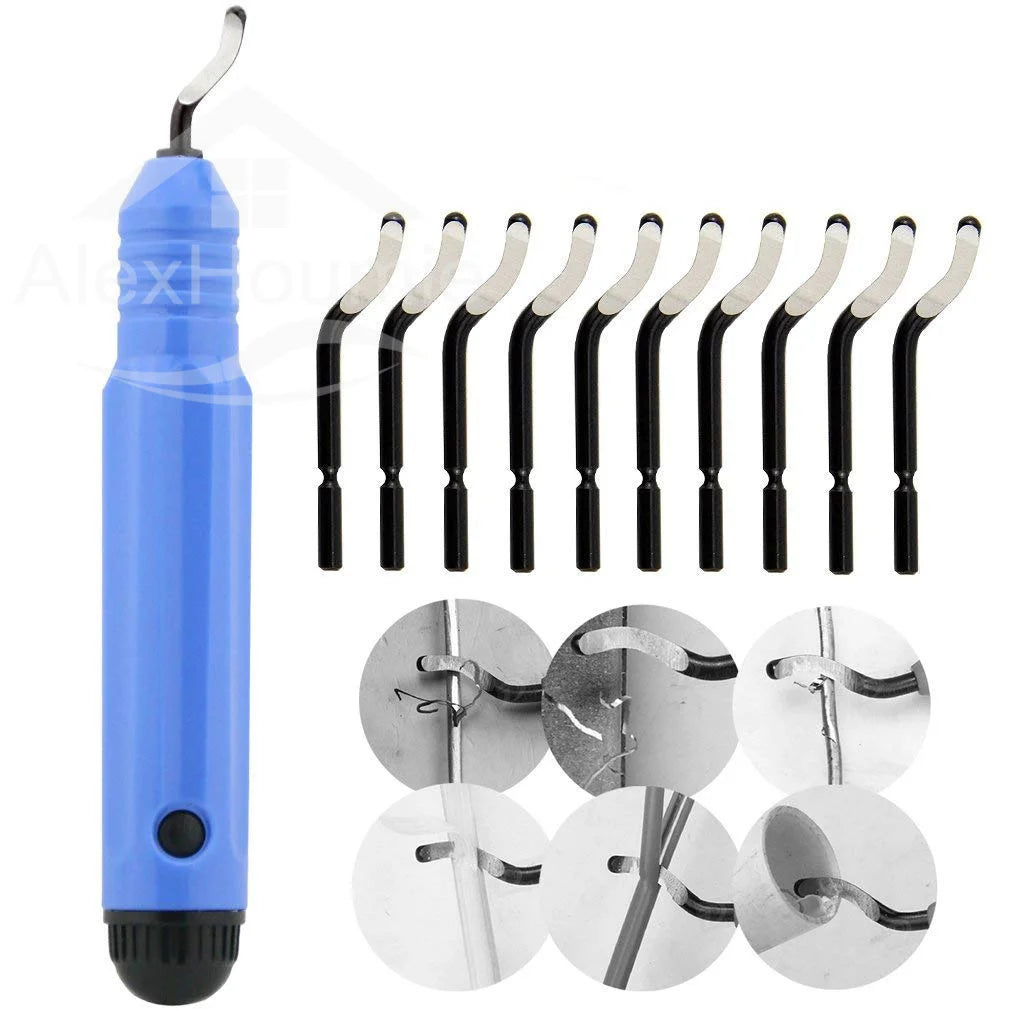 Hand Burr Trimming Knife BS1010 NB1100 Edge Scraper Pipe Trimmer HSS Plastic Metal Wood Deburring Tools Rough Edge Remover