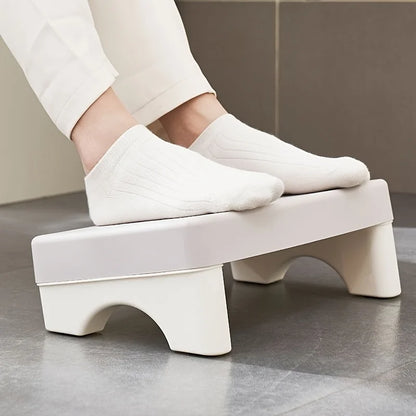 Ergonomic PP Footrest for Office Desk - Under Desk Foot Rest for Work, Sofa & Study, Comfortable Space-Saving Design