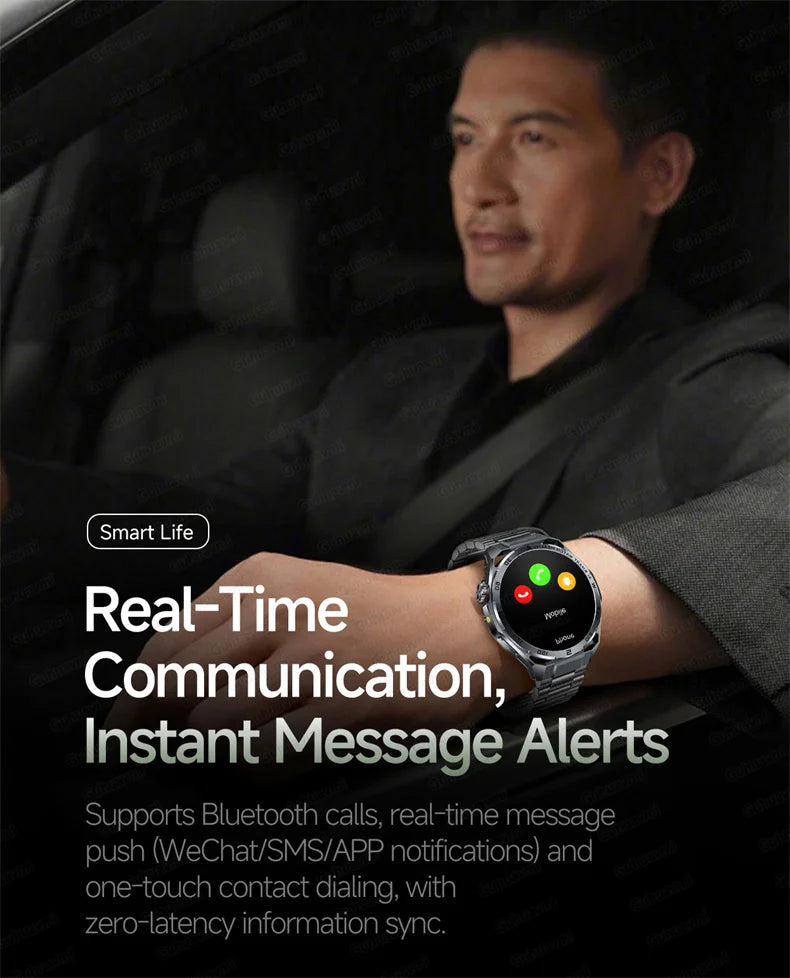Smartwatch ECG High-End dla mężczyzn Ciśnienie krwi Lipidy Tlen we krwi Analiza ciała Kwas moczowy Monitor Zdrowia Smartwatch dla mężczyzn i kobiet