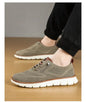 Vanmie Men Casual Sneakers Shoes Breathable Summer Knitted Mesh Sock Sneakers Fashion Simple Lace-up Lightweight  Sneakers