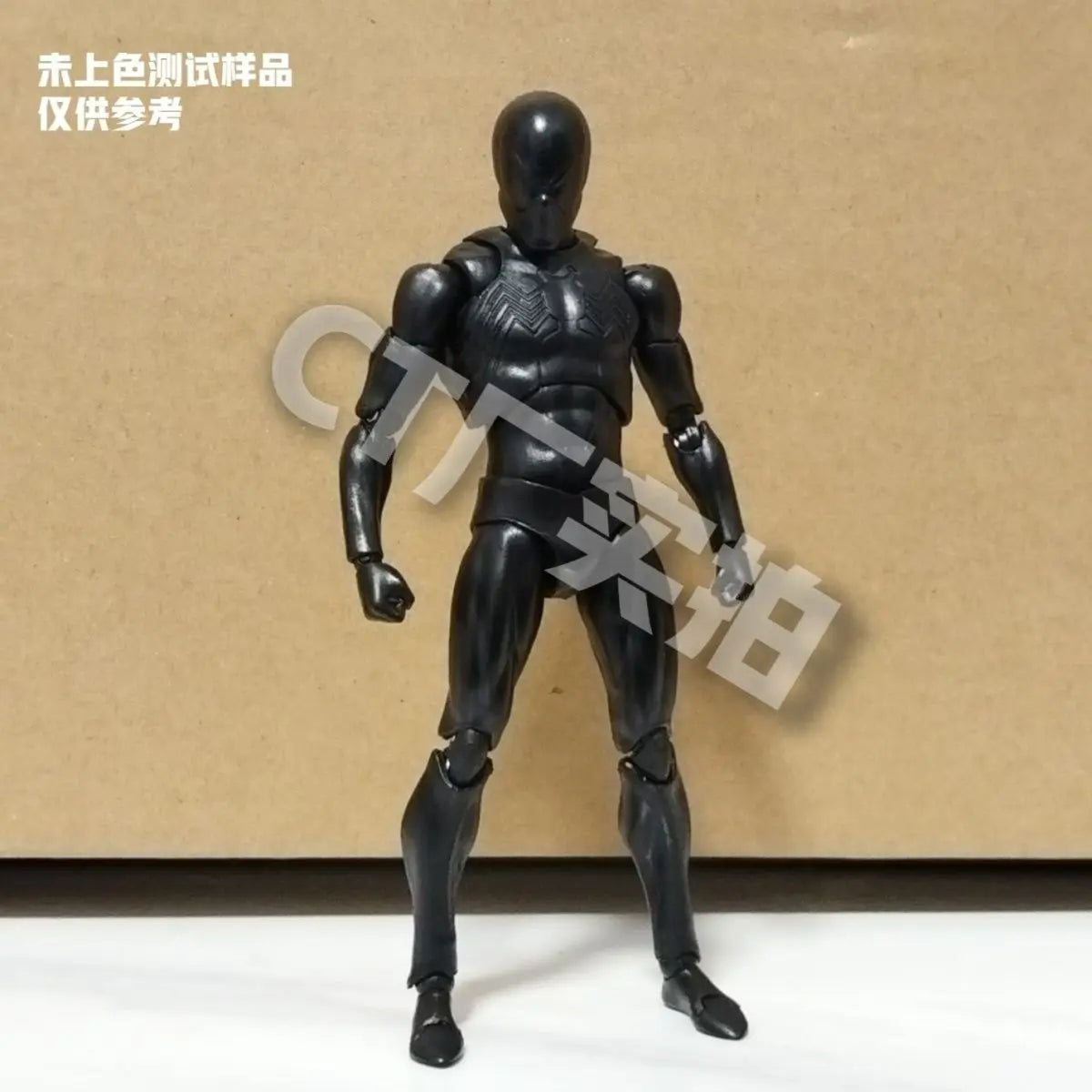 In Stock Ct Toys Spiderman Figure Mafex 147 Symbiotic Black Suit Venom The Amazing Spider-man Anime Action Figure Gifts Toys