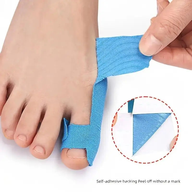 20PCS Bunion Corrector & Pain Relief Kinesiology Athletic Tape For Bunions & Turf Toe,Big Toe Spacer/Separator/Straightener Tape