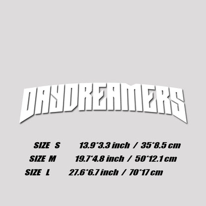 JDM STYLE 'DAY DREAMERS' DECAL, Personalised Decorative Accessories Decal Waterproof With High Quality, For a Unique Look!