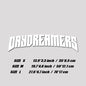 JDM STYLE 'DAY DREAMERS' DECAL, Personalised Decorative Accessories Decal Waterproof With High Quality, For a Unique Look!