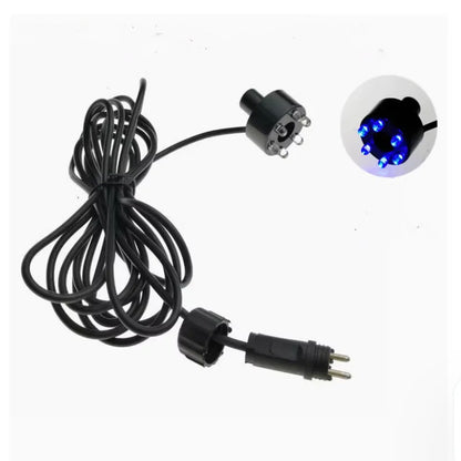 6 LED Underwater Lights12V Aquarium Waterfall Night-Lights Garden Spotlight Lamp Swimming Pool Fountains Pond