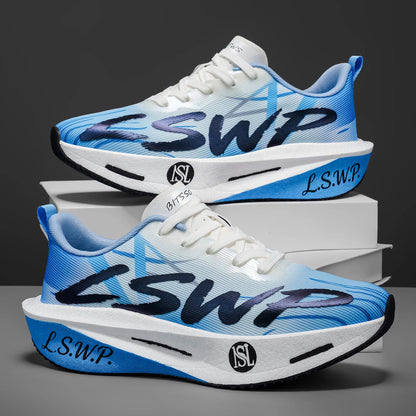 Men's Casual Sneakers, Men's Fashionable and Versatile Casual Sneakers, Lace-Up Closure Suitable for Outdoor Running, Walking, and Everyday Wear, Sporty Style, Comfortable and Snug Fit