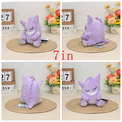 Pokemon Fit Pulsh Toys Gengar Caterpie Butterfree Litwick Lucario Mewtwo Gallade Haxorus Mew Furret Cute Stuffed Peluche Doll