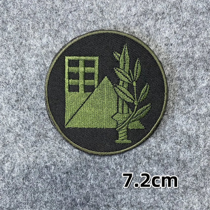 Israeli Army Forces Flag Tactical Patch for Clothes Hook&Loop Embroidery Morale Badge Paramedic Israel Outdoor Backpack Sticker