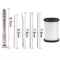 Leather Sewing Awl Set Replaceable Multifunctional Shoes Repair Tool Kit Punch Stitching Needles DIY Sewing Leathercraft