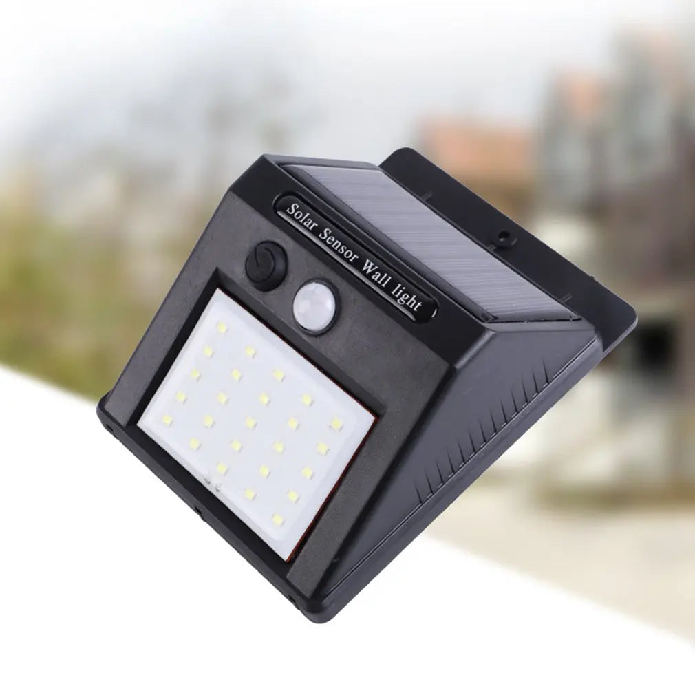 New LED Sensor Solar Wall Lamp 40 Lamp Beads Outdoor Waterproof Garden Courtyard Decorative Lamp Street Corridor Emergency Lamp