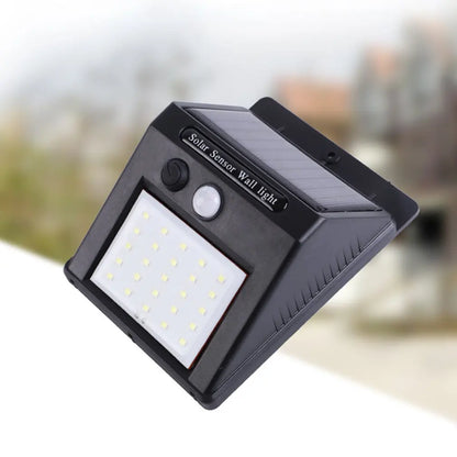 New LED Sensor Solar Wall Lamp 40 Lamp Beads Outdoor Waterproof Garden Courtyard Decorative Lamp Street Corridor Emergency Lamp